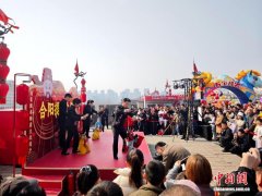 （新春走基层）西安城墙展合阳风韵 新春文旅助农添年味